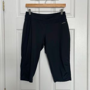 Reebok PlayDry cropped athletic pants